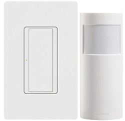 Lutron MRF2-1S8A-1OK Energy Retrofit Maestro Wireless Switch and Corner Mount Sensor Package