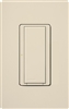 Lutron MRF2-6ANS-LA Maestro Wireless 120V / 6A Digital Multi Location Switch with Neutral Wire in Light Almond