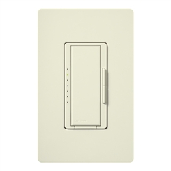 Lutron MRF2-6CL-BI Maestro Wireless 600W Incandescent, 150W CFL or LED Single Pole / 3-Way Dimmer in Biscuit