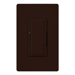 Lutron MRF2-6CL-BR Maestro Wireless 600W Incandescent, 150W CFL or LED Single Pole / 3-Way Dimmer in Brown