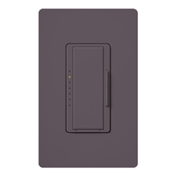 Lutron MRF2-6CL-PL Maestro Wireless 600W Incandescent, 150W CFL or LED Single Pole / 3-Way Dimmer in Plum