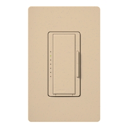 Lutron MRF2-F6AN-DV-DS Maestro Wireless 120V / 277V / 6A Fluorescent 3-Wire with Neutral Wire Multi Location Dimmer in Desert Stone
