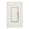 Lutron MRF2-F6AN-DV-SW Maestro Wireless 120V / 277V / 6A Fluorescent 3-Wire with Neutral Wire Multi Location Dimmer in Snow