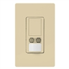 Lutron MS-A102-V-IV Maestro Dual Technology Ultrasonic and Passive Infrared Vacancy Sensor Switch for Single Circuit in Ivory