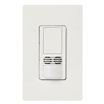 Lutron MS-A102-WH Maestro Dual Technology ultrasonic and Passive infrared Occupancy sensor for Single Circuit in White