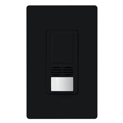 Lutron MS-A202-BL Maestro Dual Technology Ultrasonic and Passive Infrared Occupancy Sensor Switch for Dual Circuit in Black
