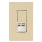 Lutron MS-A202-IV Maestro Dual Technology Ultrasonic and Passive Infrared Occupancy Sensor Switch for Dual Circuit in Ivory