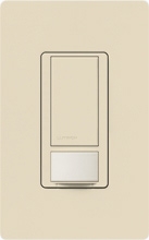 Lutron MS-OPS2-ES Maestro Occupancy and Vacancy Sensor with Switch Single Pole 120V / 2A, 250W in Eggshell