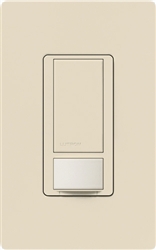 Lutron MS-OPS2-LA Maestro Occupancy and Vacancy Sensor with Switch Single Pole 120V / 2A, 250W in Light Almond
