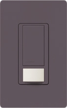 Lutron MS-OPS2-PL Maestro Occupancy and Vacancy Sensor with Switch Single Pole 120V / 2A, 250W in Plum