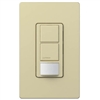 Lutron MS-OPS6-DDV-IV Maestro Dual-circuit Switch with Occupancy/Vacancy Sensor, 6A 120V-277V in Ivory