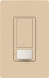 Lutron MS-OPS6M-DV-DS (MS-OPS6M2-DV-DS) Maestro Switch with Occupancy Sensor Dual Voltage 120V-277V / 6A Multi Location in Desert Stone