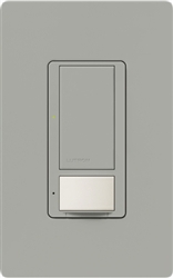 Lutron MS-OPS6M-DV-GR (MS-OPS6M2-DV-GR) Maestro Switch with Occupancy Sensor Dual Voltage 120V-277V / 6A Multi Location in Gray