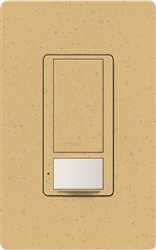 Lutron MS-OPS6M-DV-GS (MS-OPS6M2-DV-GS) Maestro Switch with Occupancy Sensor Dual Voltage 120V-277V / 6A Multi Location in Goldstone