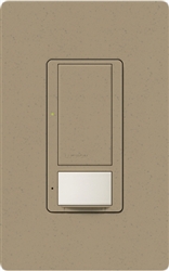 Lutron MS-OPS6M-DV-MS (MS-OPS6M2-DV-MS) Maestro Switch with Occupancy Sensor Dual Voltage 120V-277V / 6A Multi Location in Mocha Stone