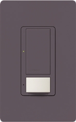 Lutron MS-OPS6M-DV-PL (MS-OPS6M2-DV-PL) Maestro Switch with Occupancy Sensor Dual Voltage 120V-277V / 6A Multi Location in Plum