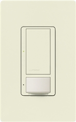 Lutron MS-OPS6M2N-DV-BI Maestro Switch with Occupancy/Vacancy Sensor, Neutral Wire Required, Dual Voltage 120V-277V / 6A Multi Location in Biscuit