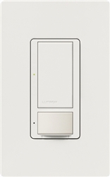Lutron MS-OPS6M2N-DV-WH Maestro Switch with Occupancy/Vacancy Sensor, Neutral Wire Required, Dual Voltage 120V-277V / 6A Multi Location in White