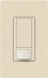 Lutron MS-OPS6M2U-DV-ES Maestro Switch with Occupancy Sensor Dual Voltage 120V-277V / 6A Multi Location, Neutral or Ground Wire, in Eggshell