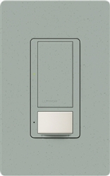 Lutron MS-PPS6-DDV-BG Maestro Dual-circuit Switch with Partial-on Occupancy Sensor, 6A 120V-277V in Bluestone