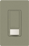 Lutron MS-PPS6-DDV-GB Maestro Dual-circuit Switch with Partial-on Occupancy Sensor, 6A 120V-277V in Greenbriar