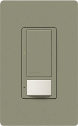 Lutron MS-PPS6-DDV-GB Maestro Dual-circuit Switch with Partial-on Occupancy Sensor, 6A 120V-277V in Greenbriar