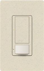 Lutron MS-PPS6-DDV-LS Maestro Dual-circuit Switch with Partial-on Occupancy Sensor, 6A 120V-277V in Limestone