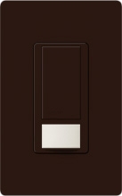 Lutron MS-VPS2-BR Maestro Vacancy Sensor with Switch Single Pole 120V / 2A in Brown