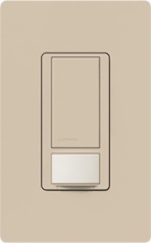 Lutron MS-VPS2-TP Maestro Vacancy Sensor with Switch Single Pole 120V / 2A in Taupe