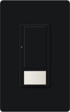 Lutron MS-VPS5M-BL Maestro Switch with Vacancy Sensor Multi Location 120V / 5A in Black