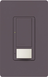 Lutron MS-VPS6M-DV-PL (MS-VPS6M2-DV-PL) Maestro Switch with Vacancy Sensor Dual Voltage 120V-277V / 6A Multi Location in Plum