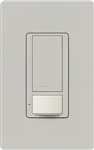 Lutron MS-VPS6M2-DV-PD Maestro Switch with Vacancy Sensor Dual Voltage 120V-277V / 6A Multi Location in Palladium