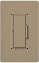 Lutron MSC-1000M-MS Maestro Satin 1000W Incandescent / Halogen Multi Location Dimmer in Mocha Stone