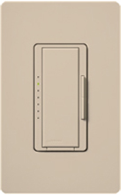 Lutron MSC-600M-TP Maestro Satin 600W Incandescent / Halogen Multi Location Dimmer in Taupe