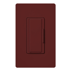 Lutron MSC-AD-277-MR Maestro Satin 277V Digital Companion Dimmer in Merlot