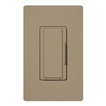 Lutron MSC-AD-277-MS Maestro Satin 277V Digital Companion Dimmer in Mocha Stone