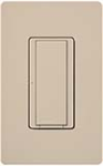 Lutron MSC-AS-277-TP Maestro Satin 277V Digital Companion Switch in Taupe