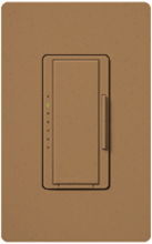 Lutron MSCF-6AM-277-TC Maestro Satin 277V / 6A Fluorescent 3-Wire / Hi-Lume LED Multi Location Dimmer in Terracotta