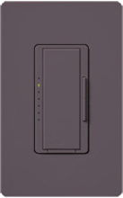 Lutron MSCF-6AM-PL Maestro Satin 120V / 6A Fluorescent 3-Wire / Hi-Lume LED Multi Location Dimmer in Plum