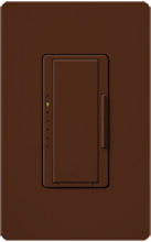 Lutron MSCF-6AM-SI Maestro Satin 120V / 6A Fluorescent 3-Wire / Hi-Lume LED Multi Location Dimmer in Sienna