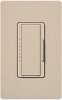 Lutron MSCF-6AM-TP Maestro Satin 120V / 6A Fluorescent 3-Wire / Hi-Lume LED Multi Location Dimmer in Taupe