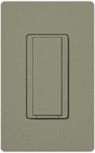 Lutron MSCF-S6AM-277-GB Maestro Satin 277V / 6A Digital Multi Location Switch in Greenbriar