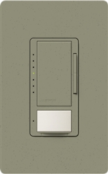 Lutron MSCL-OP153M-GB Maestro CL Occupancy Sensor (Auto-ON/OF or Manual ON/Auto-OFF) and Dimmer, 600W Incandescent, 150W CFL or LED Single Pole / Multi Location Dimmer in Greenbriar