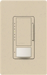 Lutron MSCL-OP153M-ST Maestro CL Occupancy Sensor (Auto-ON/OF or Manual ON/Auto-OFF) and Dimmer, 600W Incandescent, 150W CFL or LED Single Pole / Multi Location Dimmer in Stone