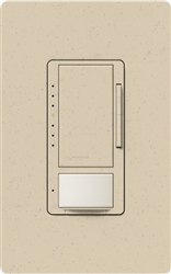 Lutron MSCL-OP153M-ST Maestro CL Occupancy Sensor (Auto-ON/OF or Manual ON/Auto-OFF) and Dimmer, 600W Incandescent, 150W CFL or LED Single Pole / Multi Location Dimmer in Stone