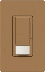 Lutron MSCL-OP153M-TC Maestro CL Occupancy Sensor (Auto-ON/OF or Manual ON/Auto-OFF) and Dimmer, 600W Incandescent, 150W CFL or LED Single Pole / Multi Location Dimmer in Terracotta