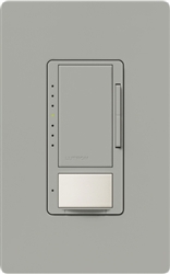 Lutron MSCL-OP153MH-GR Maestro CL Occupancy Sensor (Auto-ON/OF or Manual ON/Auto-OFF) and Dimmer, 600W Incandescent, 150W CFL or LED Single Pole / Multi Location Dimmer in Gray