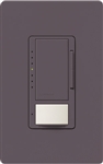 Lutron MSCL-OP153MH-PL Maestro CL Occupancy Sensor (Auto-ON/OF or Manual ON/Auto-OFF) and Dimmer, 600W Incandescent, 150W CFL or LED Single Pole / Multi Location Dimmer in Plum