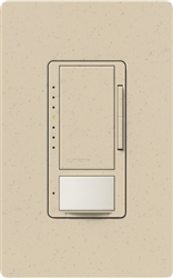 Lutron MSCL-OP153MH-ST Maestro CL Occupancy Sensor (Auto-ON/OF or Manual ON/Auto-OFF) and Dimmer, 600W Incandescent, 150W CFL or LED Single Pole / Multi Location Dimmer in Stone
