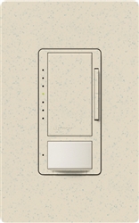 Lutron MSCL-VP153M-LS Maestro CL Vacancy Sensor (Manual ON/Auto-OFF) and Dimmer, 600W Incandescent, 150W CFL or LED Single Pole / Multi Location Dimmer in Limestone
